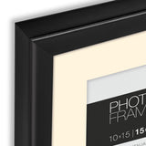 Zep fotoramme np68b edison sort 10x15 15x20 cm