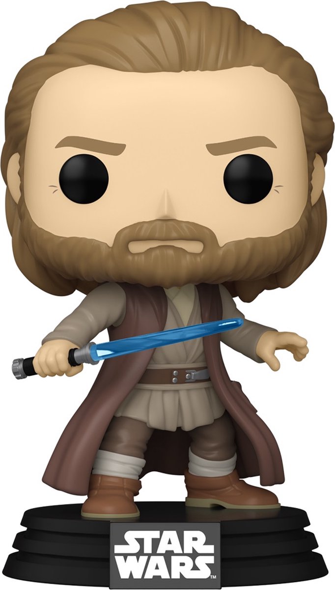 Funko pop star wars: obi-wan kenobi (kampstilling) - pop #629