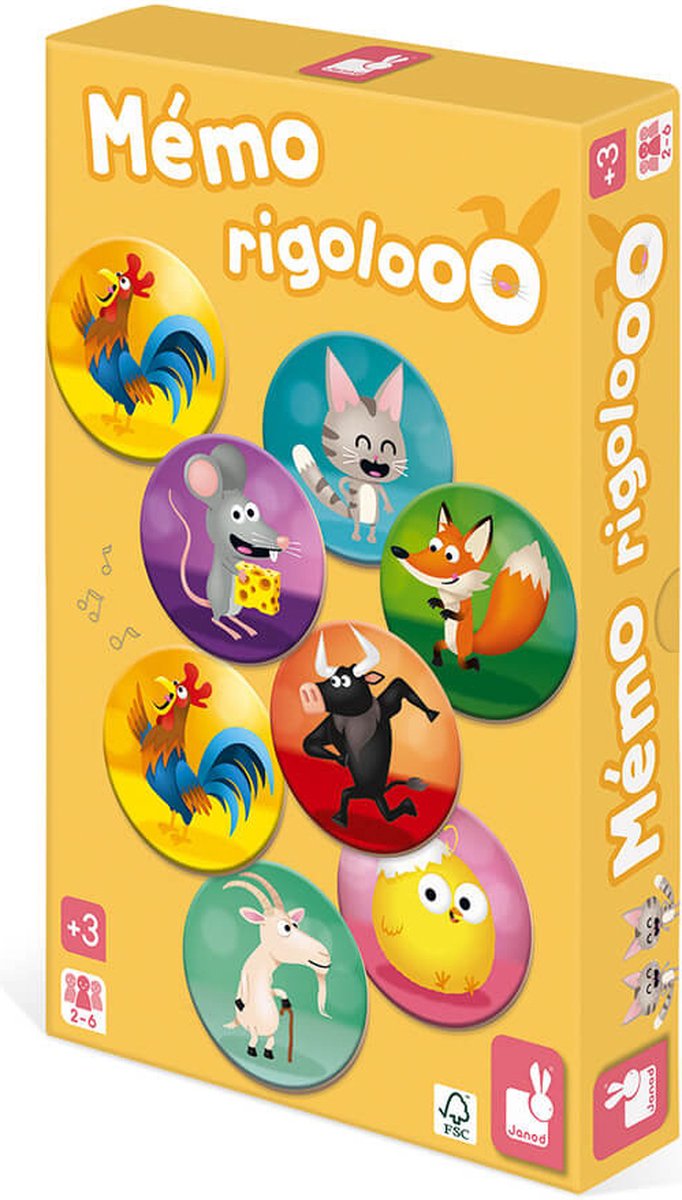 Janod - huskespil - rigolooo