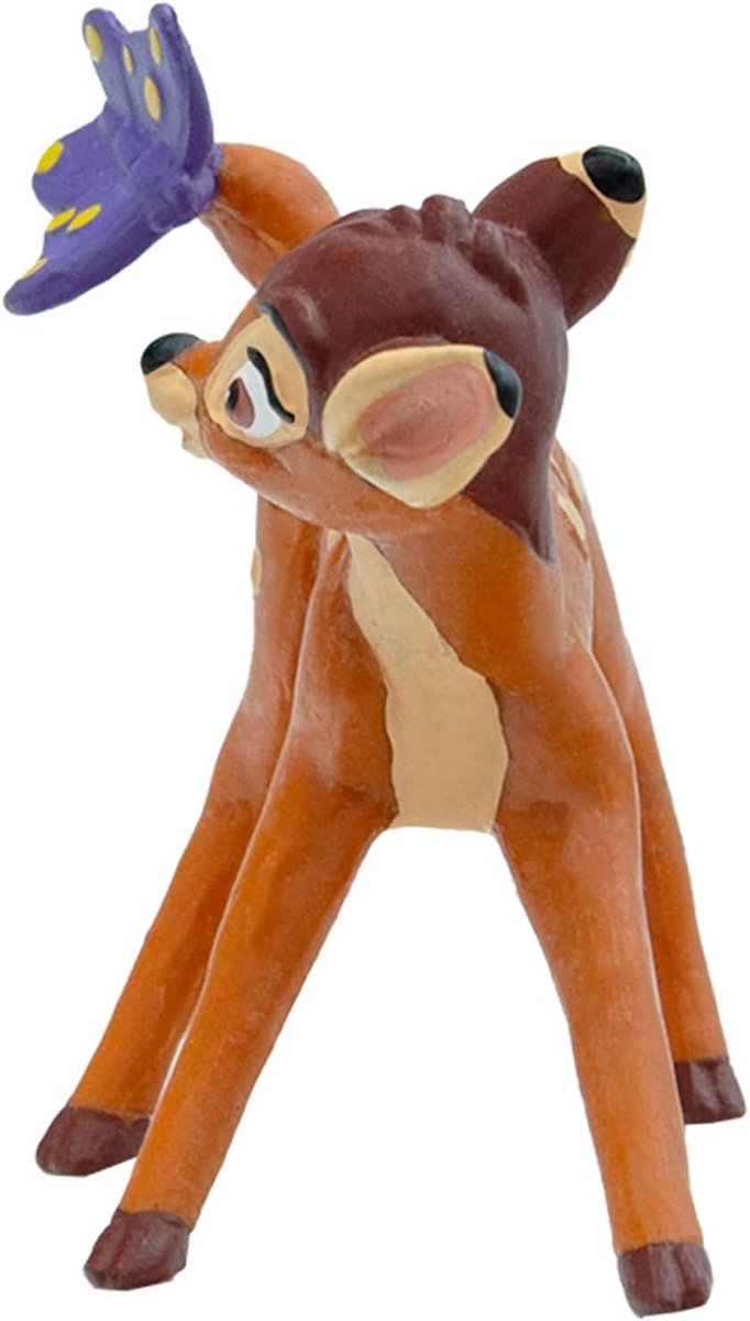 Bullyland 12420 – Disney Bambi figur – naturtro og detaljeret design – ideel som kagefigur, samlerobjekt eller sød gave til børn fra 3 år og opefter