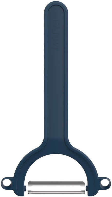 Mepal dunschiller rvs chef it - 17 cm - aardappelschiller - scherpe messen - vaatwasmachinebestendig - keukengerei - navy