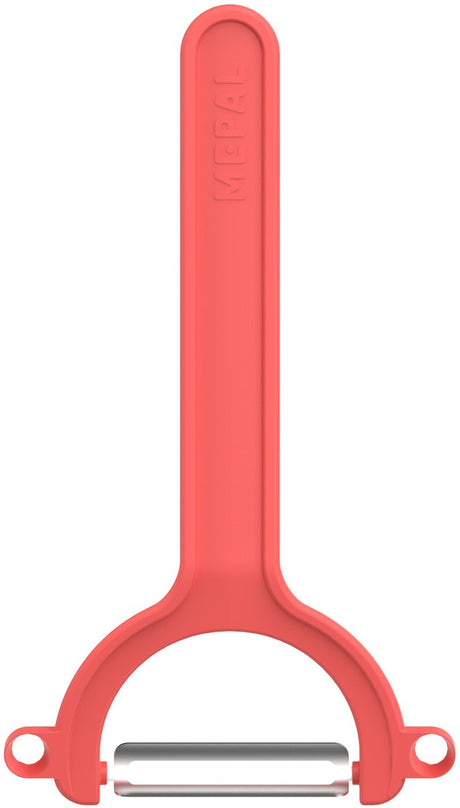 Mepal dunschiller rvs chef it - 17 cm - aardappelschiller - scherpe messen - vaatwasmachinebestendig - keukengerei - coral