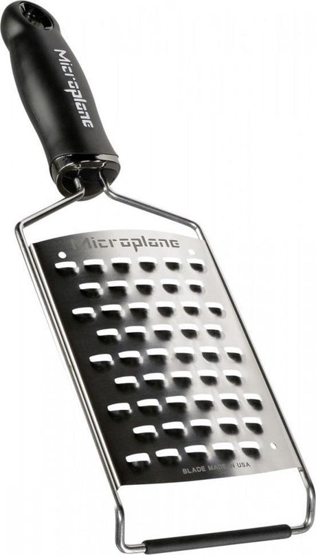Microplane - gourmet rivejern - ekstra groft ekstra bred - rustfrit stål