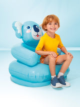 Intex højstol 'happy animal' blå