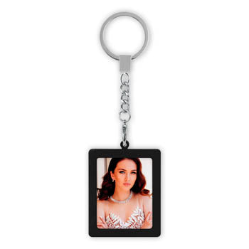 Zep Photo Key Ring AA9B Sort 35x45 mm