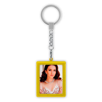Zep Photo Key Ring AA9W White 35x45 mm