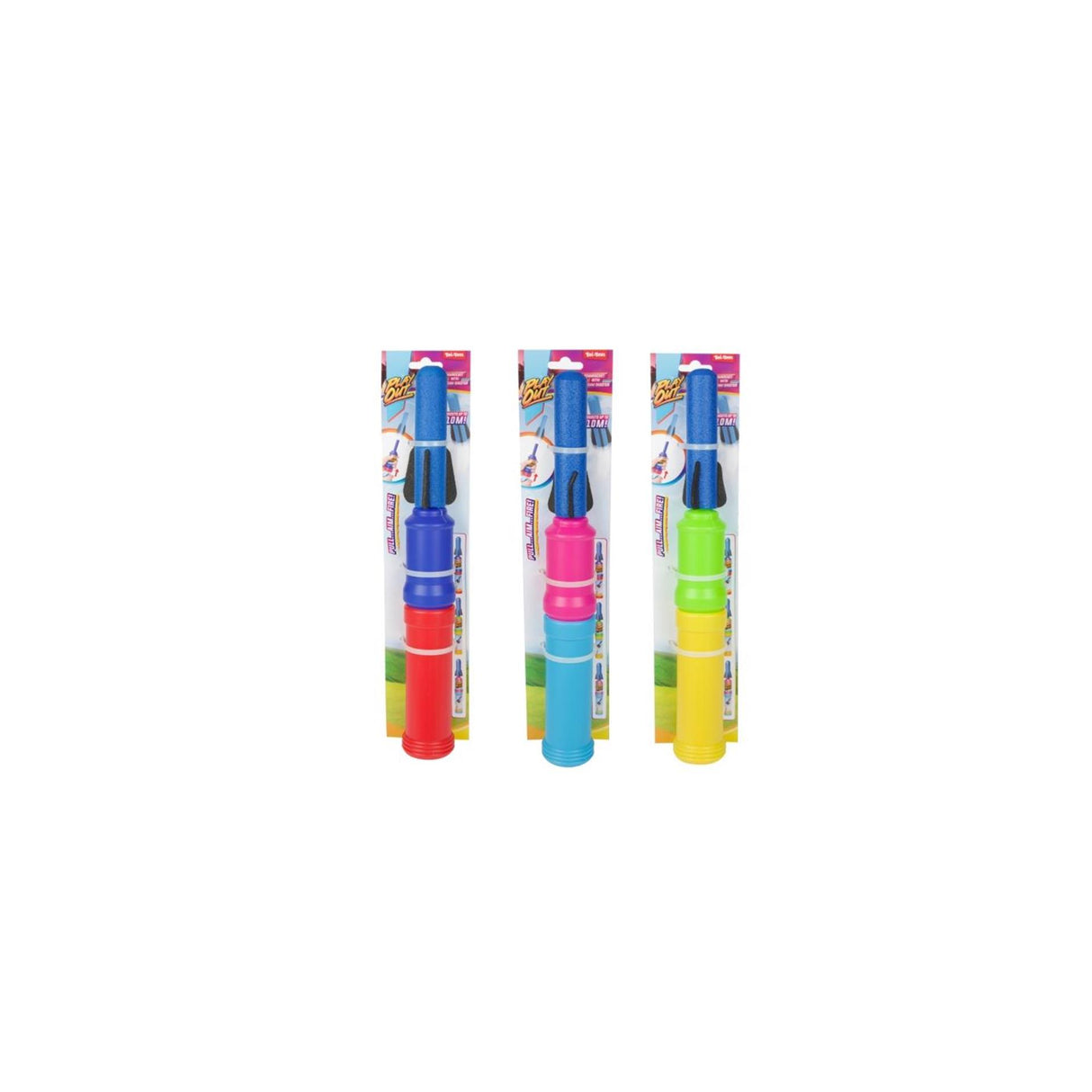 Toi-legetøj spiller skumraket med skydespil 28cm 3 assorteret