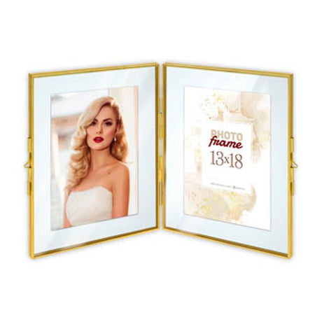 Zep Photo Frame XF8246 Bruxelles Gold 2x 10x15 cm