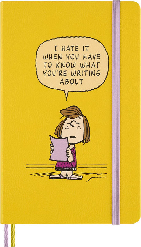 Moleskine limited edition - peanuts - notesbog - stor (13x21cm) foret - patty