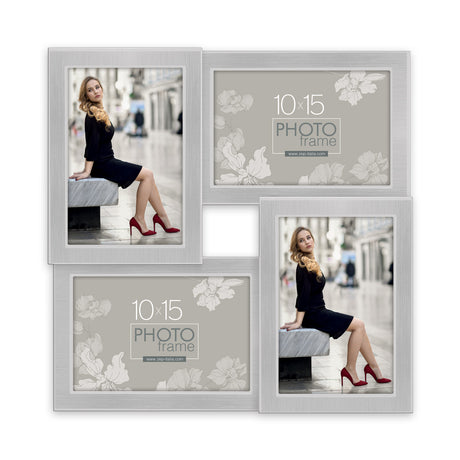 Zep Photo Frame S4044 Olimpia Silver 4q 4x10x15 cm