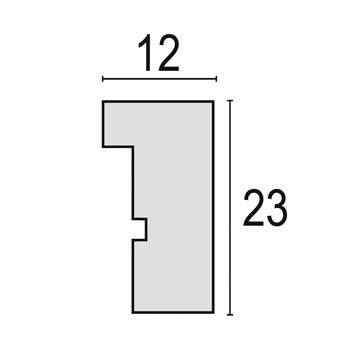 Zep fotoramme v4530b malmo sort 20x20 30x30 cm
