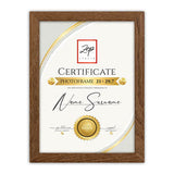 Zep v4729n certifikat brun 29,7x42 cm