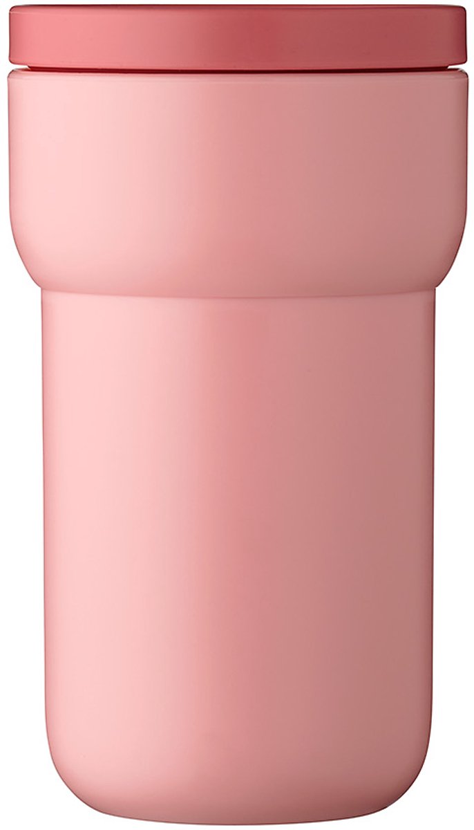 Mepal rejsekrus ellipse - 275 ml - kaffekop to go - lækagesikker - nordisk pink