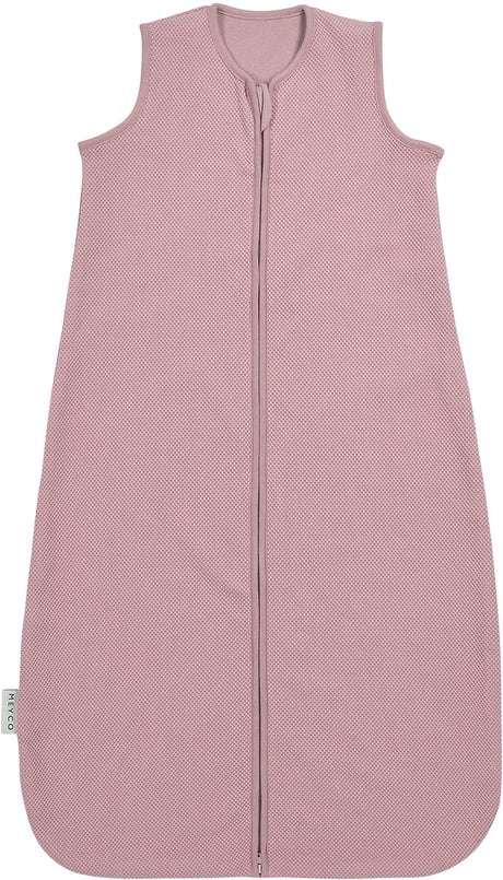 Meyco baby studio kollektion klassisk baby sovepose - lilla pink - 110cm - 1,0 tog
