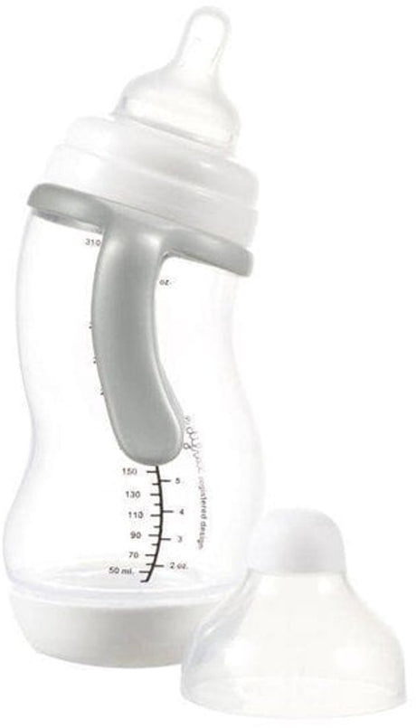 Difrax babyfles papfles - 310 ml - wit - 1 stuk - s-fles - anti koliek