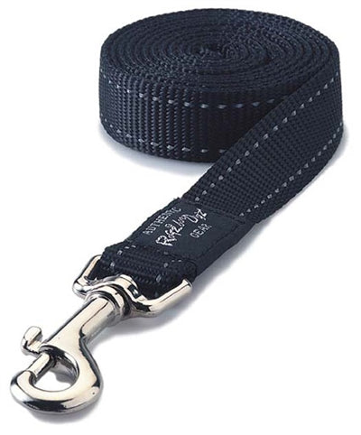 Rogz til hunde fanbelt lang linje sort