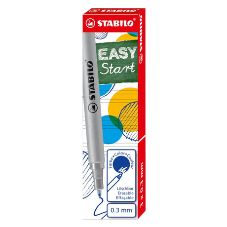 Stabilo easy org refills blå fin
