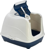 Moderna Litter Box Flip Cat Jumbo mørkeblå