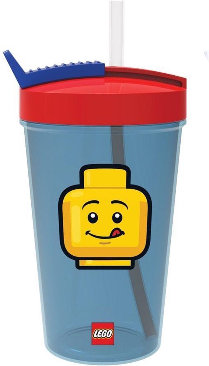 Lego - ikonisk drikkekop 500 ml - polypropylen - blå