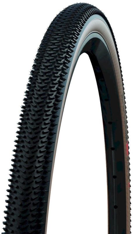 Foldningsband Schwalbe G-One Allround RaceGuard 28 x 1,35 35-622 mm-bronze sidevæg