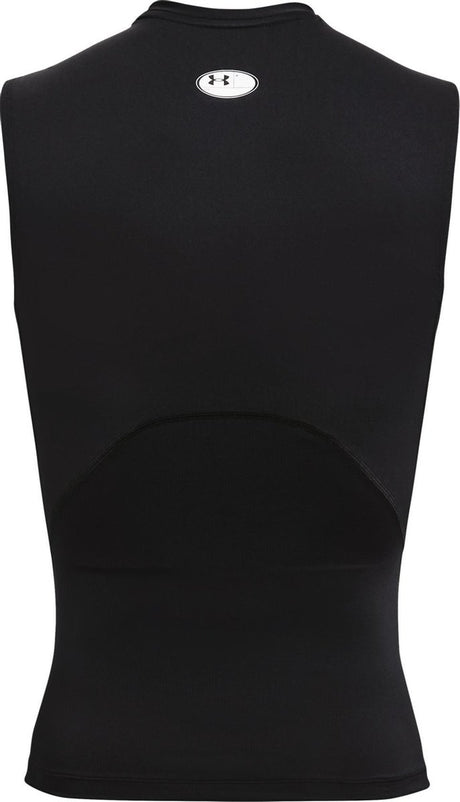 Under Armour UA HG Armour Comp SL-BLK Sportstrøje til mænd - Sort - Hvid