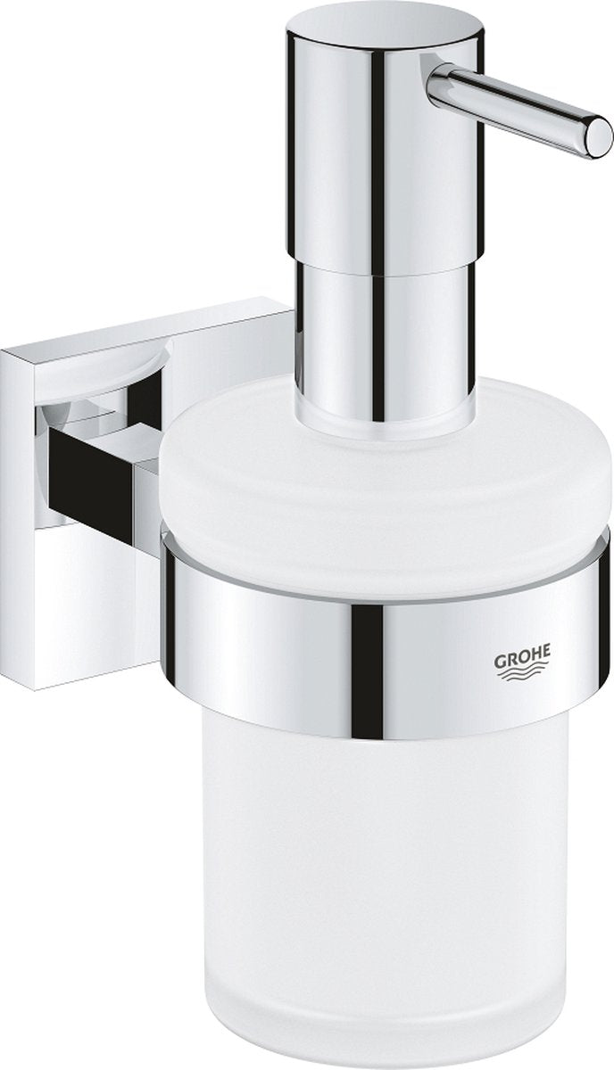 Grohe start cube sæbedispenser med holder - krom 41098000