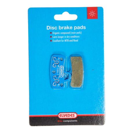Disc Brake Block Set Elvedes Organic Hayes Stroker Ace (1 par)