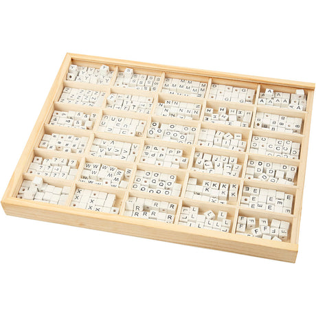 Creativ virksomhed https: www.cchobby.nl letterbeads-a-z-en-blanco-size-8x8-mm-holesize-3-mm-white-750-div-1-doos