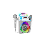 Idance party box groove karaoke maskine med 2 mikrofoner