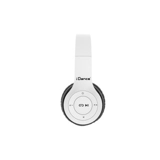 Idance hovedtelefoner trådløst hvidt metal