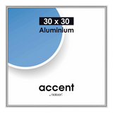 Nielsen design nielsen fotoramme 54123 accent blank sølv 30x30 cm