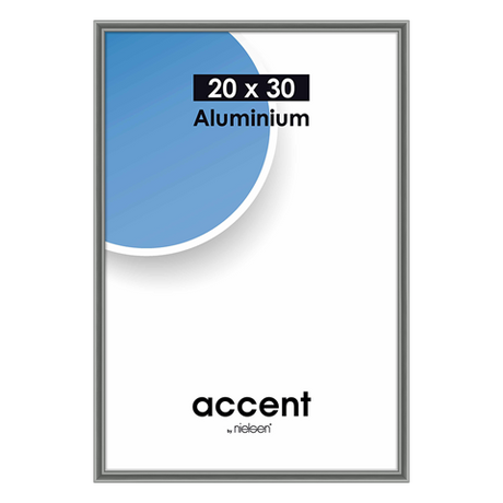 Nielsen design nielsen fotoramme 53525 accent stålgrå 20x30 cm