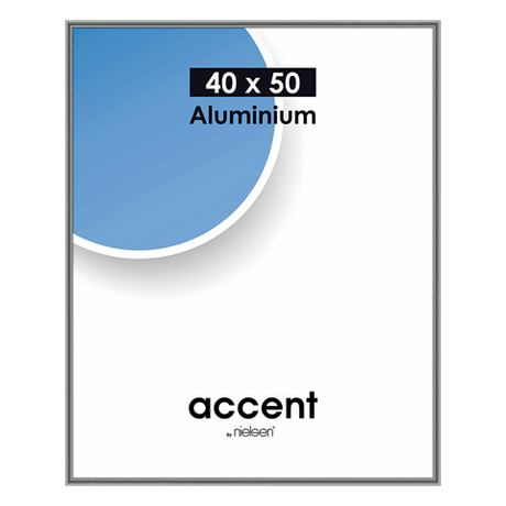 Nielsen design nielsen fotoramme 52525 accent stålgrå 40x50 cm