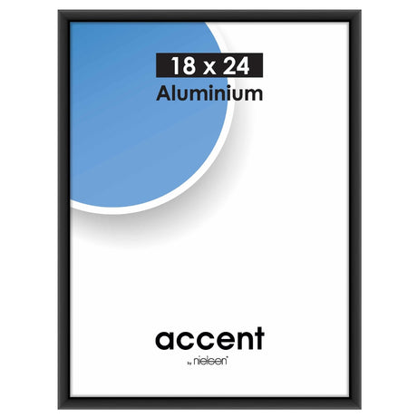 Nielsen design nielsen fotoramme 53426 accent sort 18x24 cm