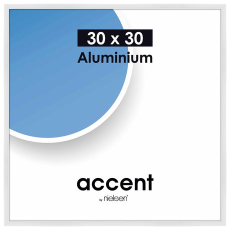 Nielsen design nielsen fotoramme 54139 accent blank hvid 30x30 cm