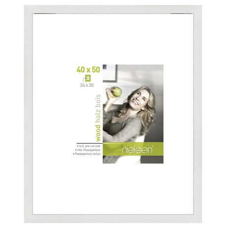 Nielsen design nielsen fotoramme 8988025 apollon sølv 40x50 cm