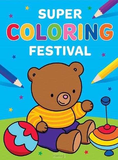 Deltas super farvelægningsfestival malebog