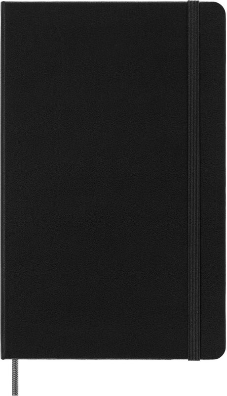 Moleskine notesbog - smart samling - stor - hårdt omslag - blank - sort