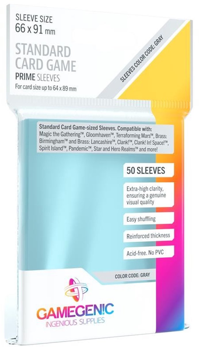 Gamegen!c 50 samlekort sleeves magic prime