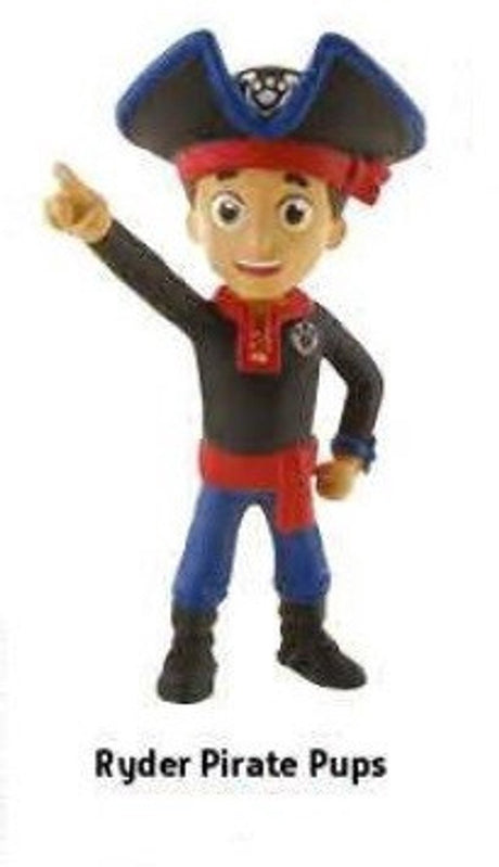 Paw patrulje pirat hvalpe ryder kage topper dekoration 7 cm.