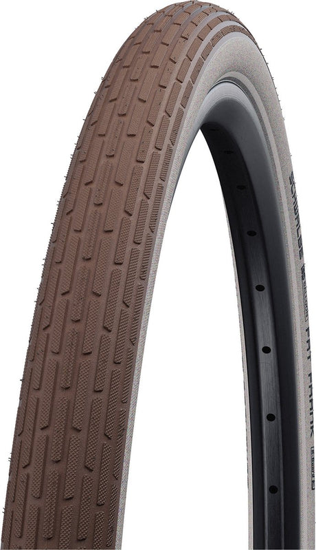 Schwalbe dæk Schwalbe Frank K-Guard 28 x 2,00 50-622 mm brun fløde med refleksion