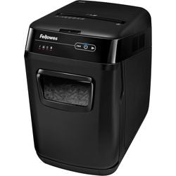 Makuleringsmaskine fellowes automax 150c chips sort, grå