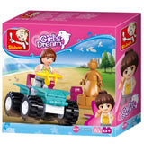 Sluban m38-b0599 pigedrøm beach quad 54-delt
