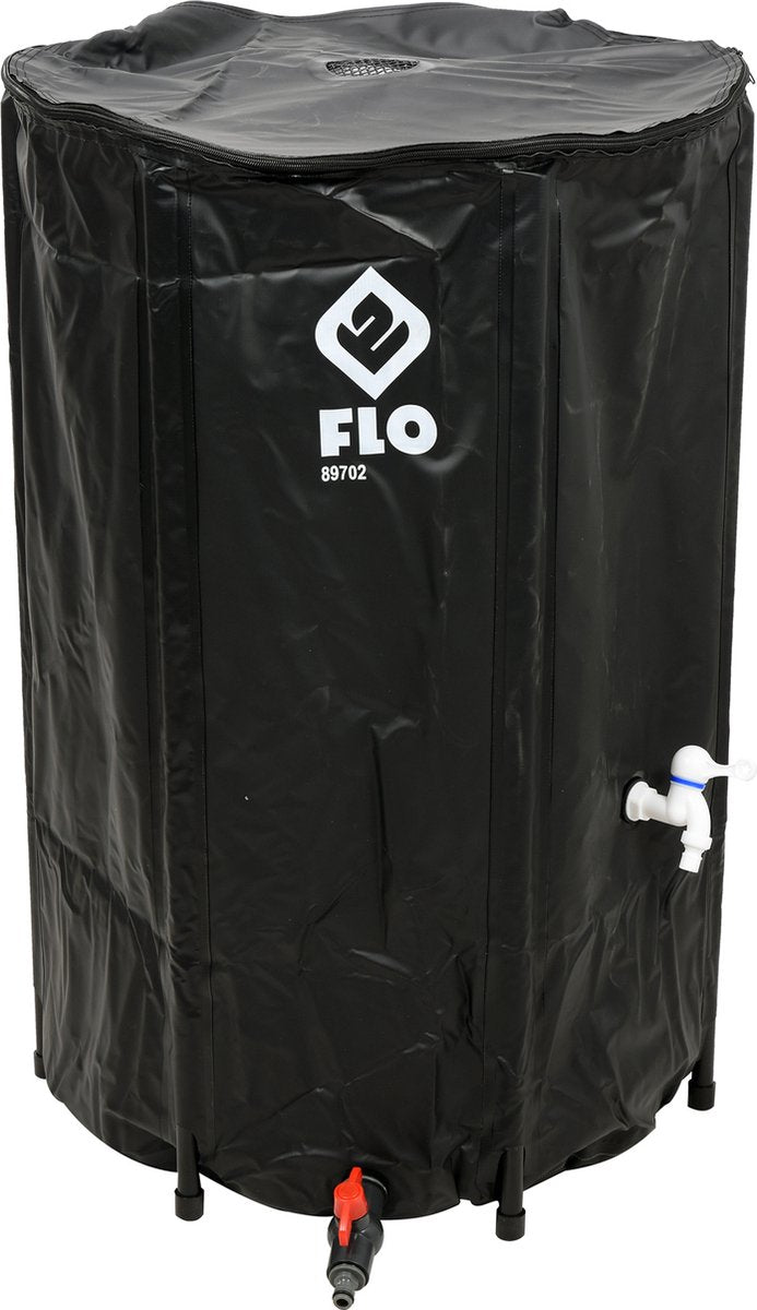 Flo -regntønde-sammenklappelig-250-l-sort