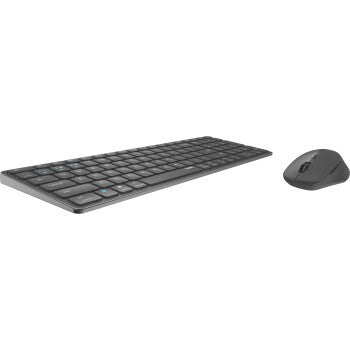 Rapoo 9700m trådløst multimode blade combo sæt mørkegrå qwerty us