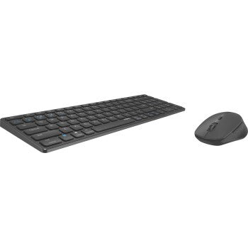 Rapoo 9700m trådløst multimode blade combo sæt mørkegrå qwerty us