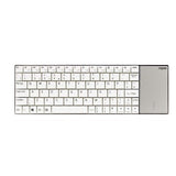 Rapoo E2710 2,4 GHz trådløst Ultra Slim Multimedia Keyboard UI Hvid