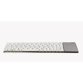Rapoo E2710 2,4 GHz trådløst Ultra Slim Multimedia Keyboard UI Hvid