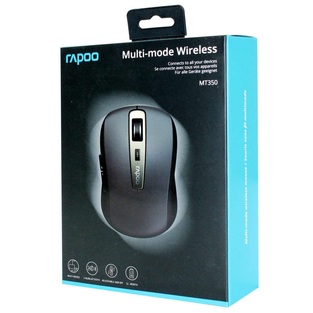 Rapoo Rapoo Mouse Mm 2.4ghz Sort Mt350