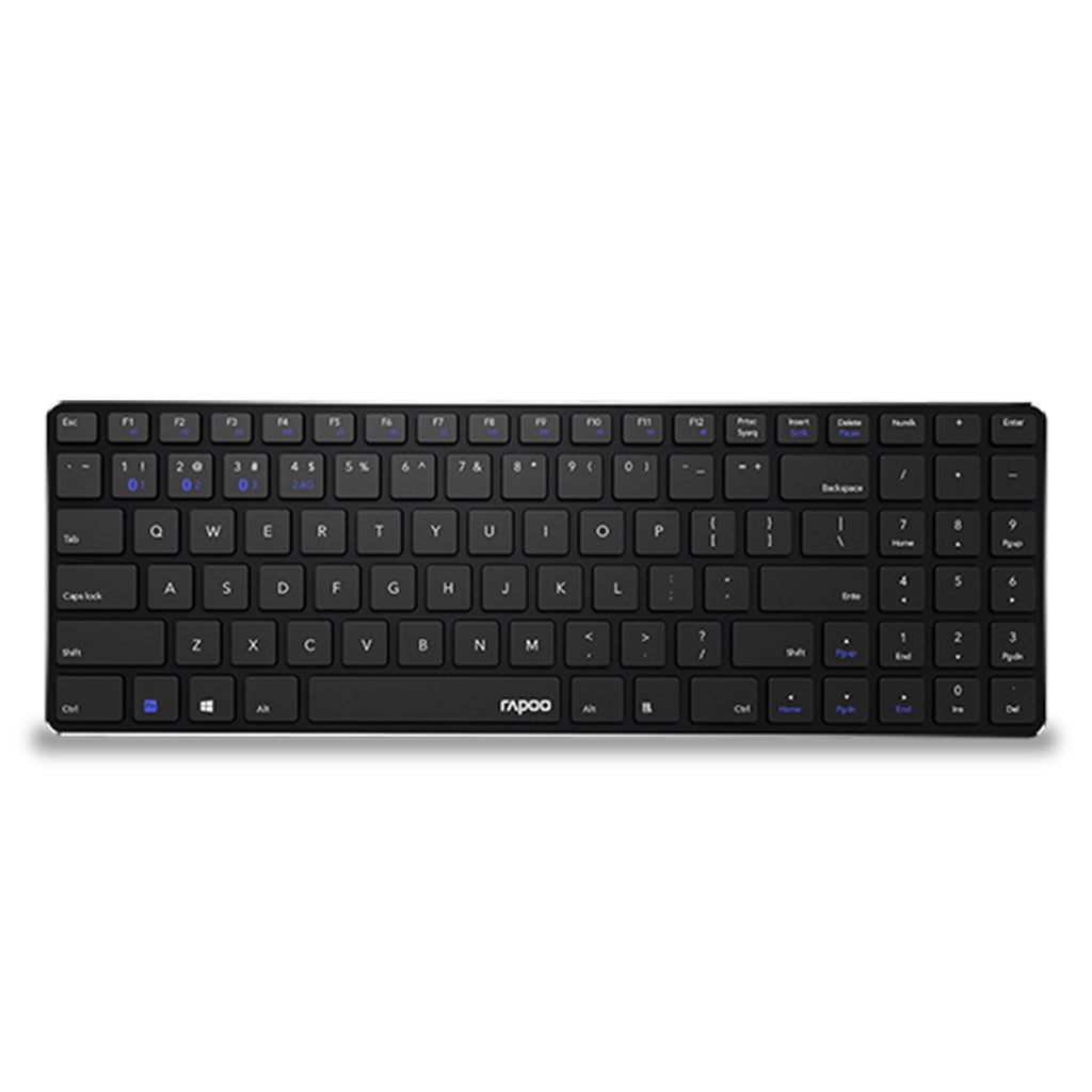 Rapoo tastatur mm slim sort e9100m